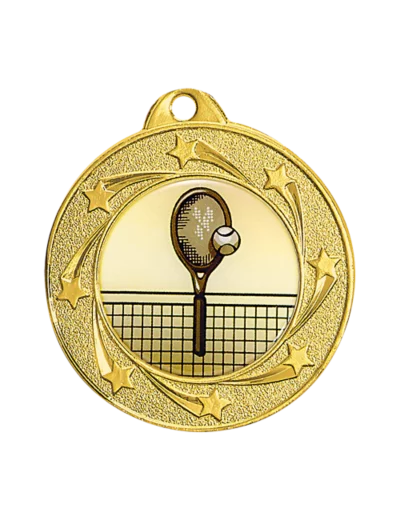 Medaille fer 40mm or