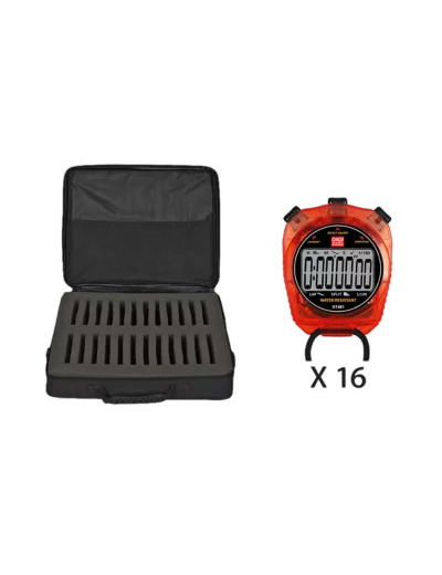 Kit 16 chrono dt481 + malette soupl