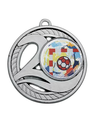 Medaille zamak diam50mm argent