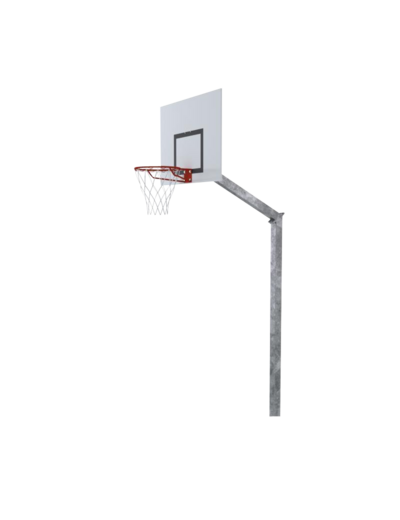 Panier de basket 2,60 m déport 1,20 m sur platine