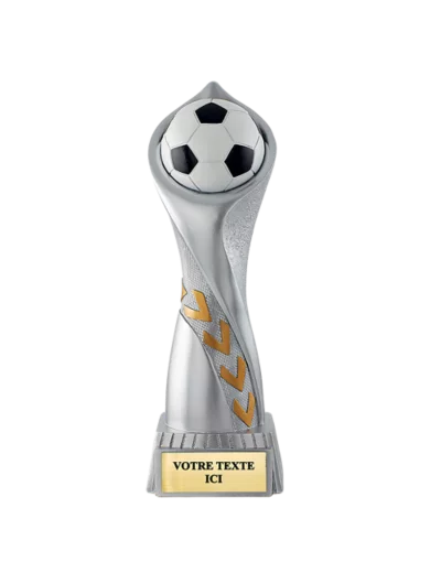 Trophee resine trophee foot h.40 cm