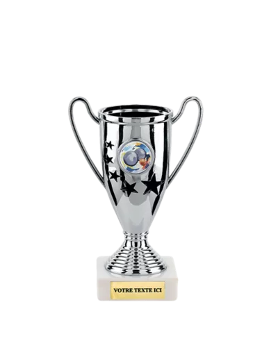 Coupe argent bol abs h.16cm