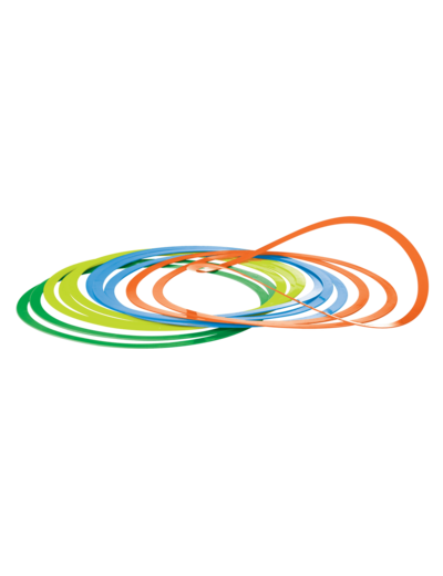 Lot de 12 cerceaux souples