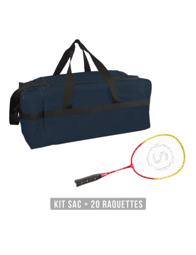 Kit raquettes de badminton school 53