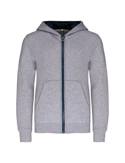 Sweat zippe capuche