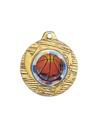 Medaille fer 40mm or