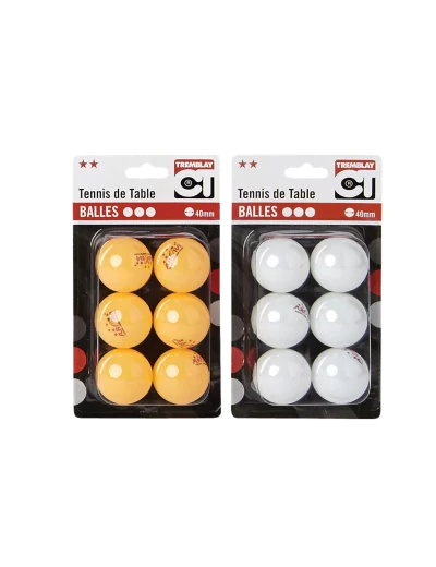 Balles tennis de table celluloid -