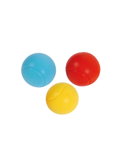 Lot de 24 balles mousse 7cm
