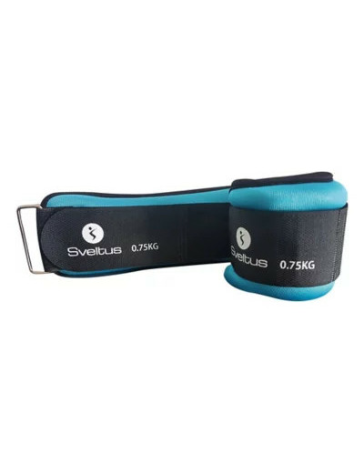 Lot de 2 bracelets lestés lycra® 750 g