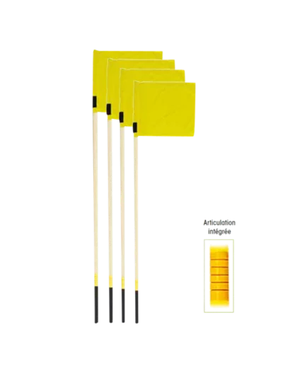 Kit de 14 poteaux de corner rugby