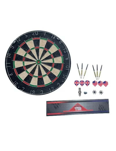 CIBLE SISAL AVEC FLECHETTES