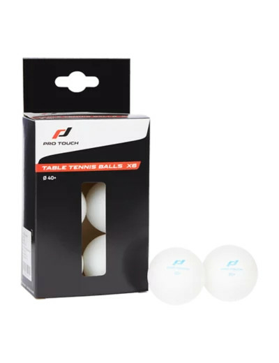 Lot de 6 balles tennis de table star