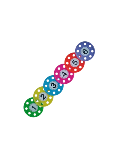 Set de 6 disques lestes
