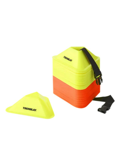 Coupelles triangulaires 100 en plas