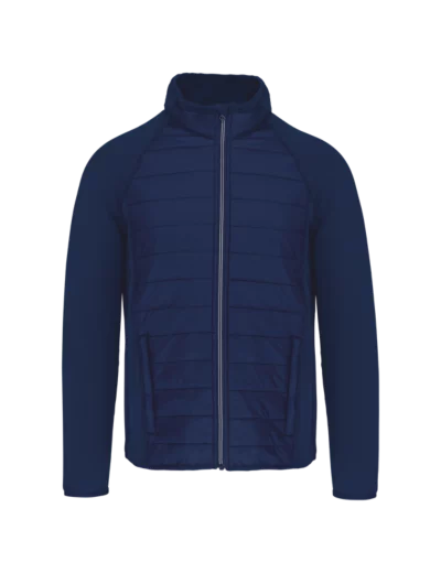 Veste sport bi-matiere