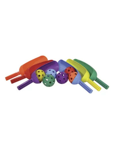 Lot de 6 battes + 6 balles