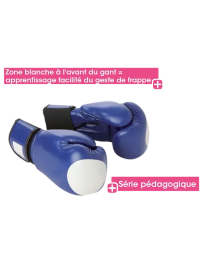 Gant de boxe avec zone de cible