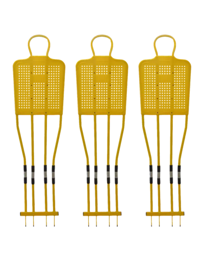 Kit 3 mannequins 180cm