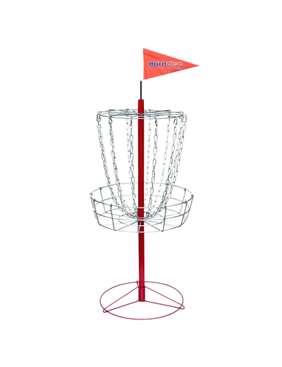 Corbeille mobile de disc golf