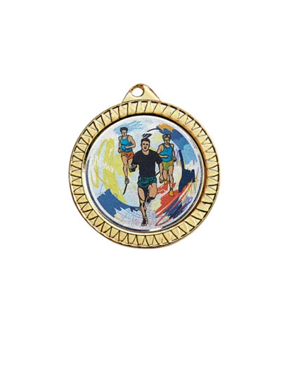 Medaille fer diam32mm or