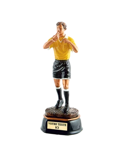 Trophee resine arbitre h. 25 cm
