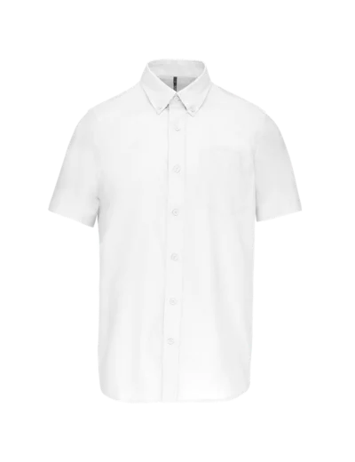 Chemise oxford manches courtes