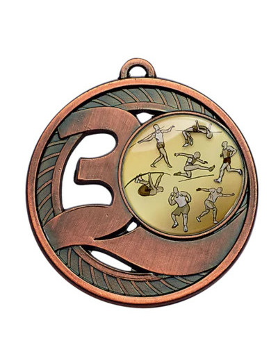 Medaille zamak diam50mm bronze