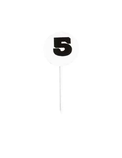 Fiche de marquage ronde - les 12