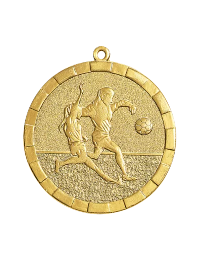 Medaille frappee fer foot fe 50mm