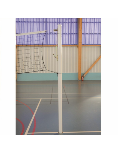 Paire de poteaux volleyball club et loisir aluminium