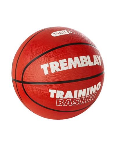 Ballon basketball caoutchouc training t6