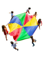 Bleu/jaune/rouge/vert