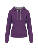 Violet/gris oxford