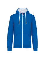 Bleu royal/blanc