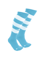Bleu clair/blanc
