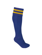 bleu royal foncé/jaune sportif