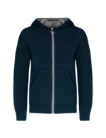 Bleu marine/gris fin