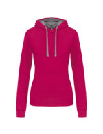 Fuchsia/gris fin