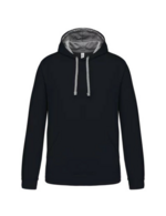 Bleu marine/gris fin