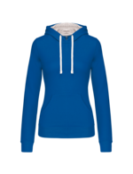 Bleu tropical/blanc