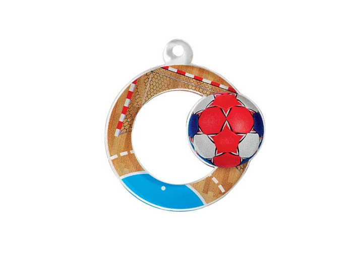 Medaille plexi diam50 handball