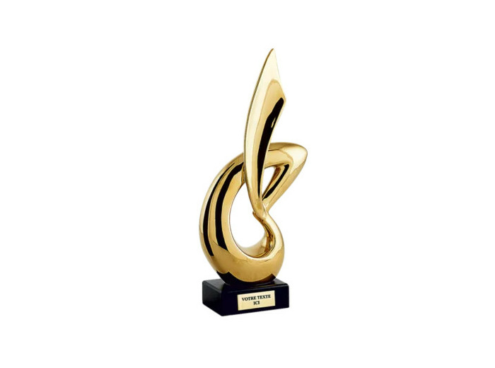 Trophee en ceramique h. 40 cm