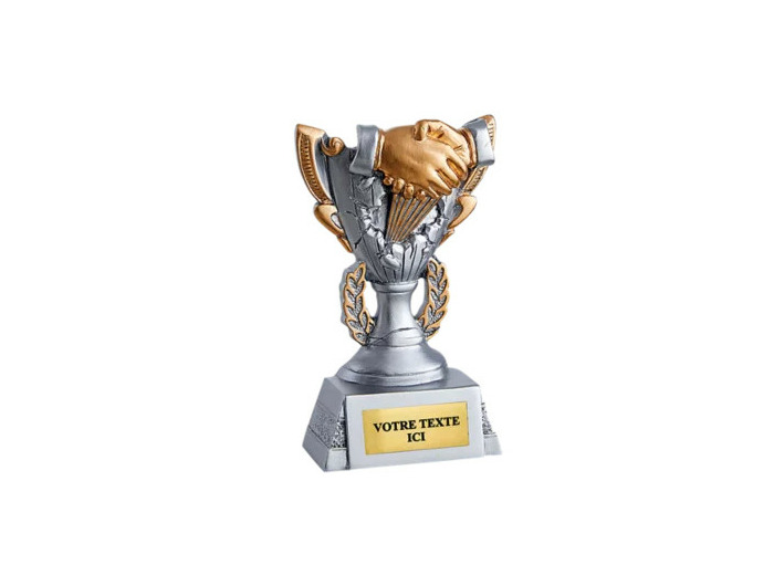 Trophee resine discip fair-play h 11cm