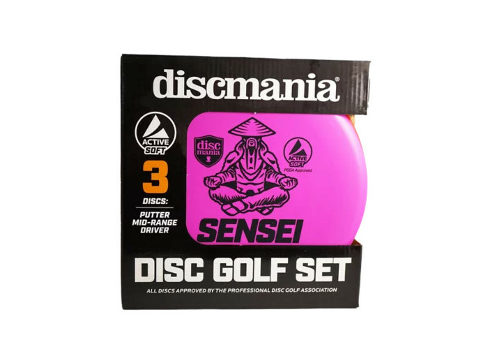 Pack 3 frisbees de disc golf