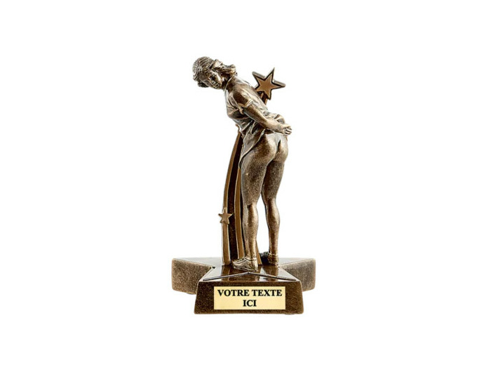 Trophee resine fanny h.20 cm