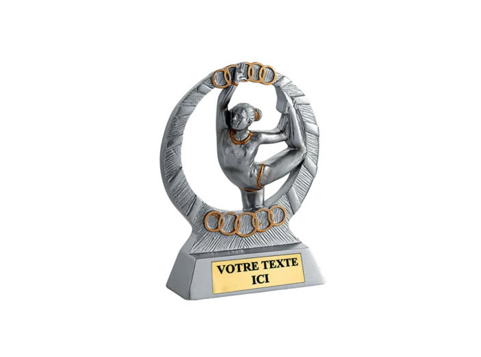 Trophee resine eco gym femme h. 11 cm
