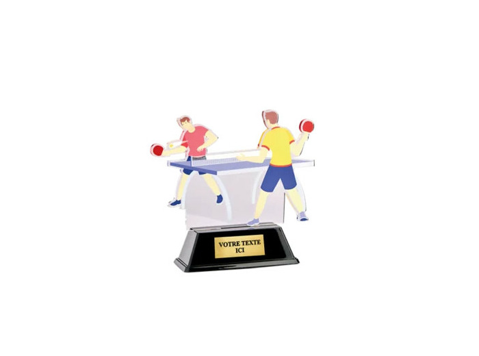 Trophee acrylique personnalisable t