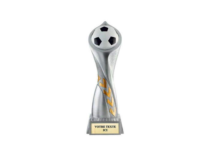 Trophee resine trophee foot h.80 cm