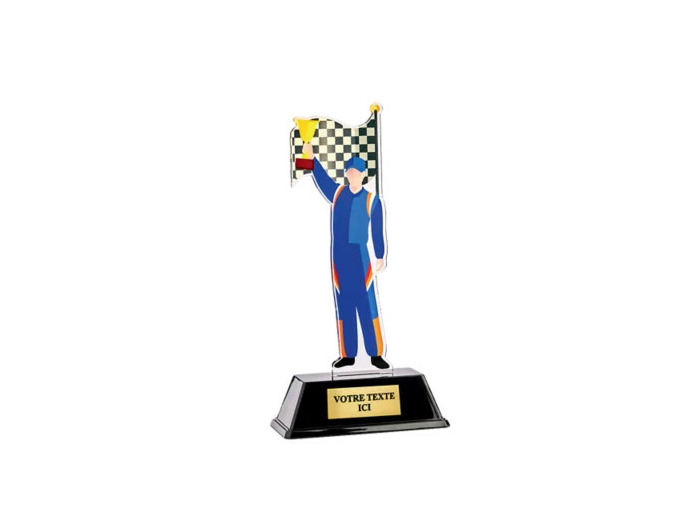 Trophee acrylique personnalisable k