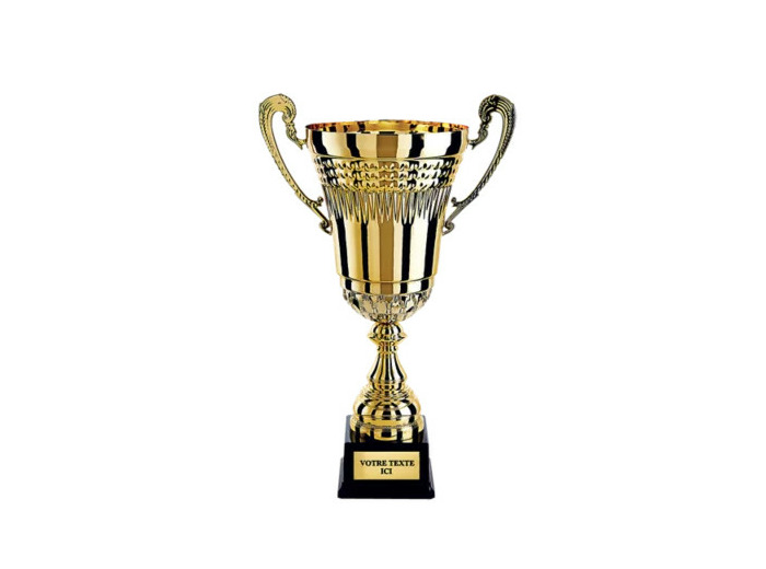 Coupe prestige or h 49 cm d 200 mm